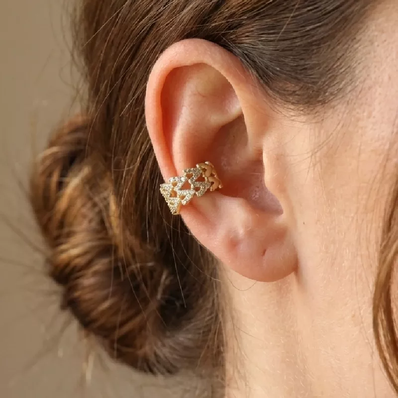 Ear. Circones Rodio graduable - ERN322 - Foto 1